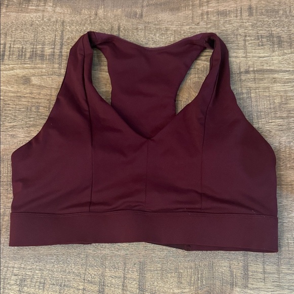 Fabletics Deep Red Sports Bra - Picture 2 of 5